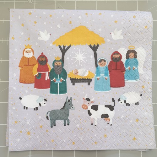 Serviettes - Nativity